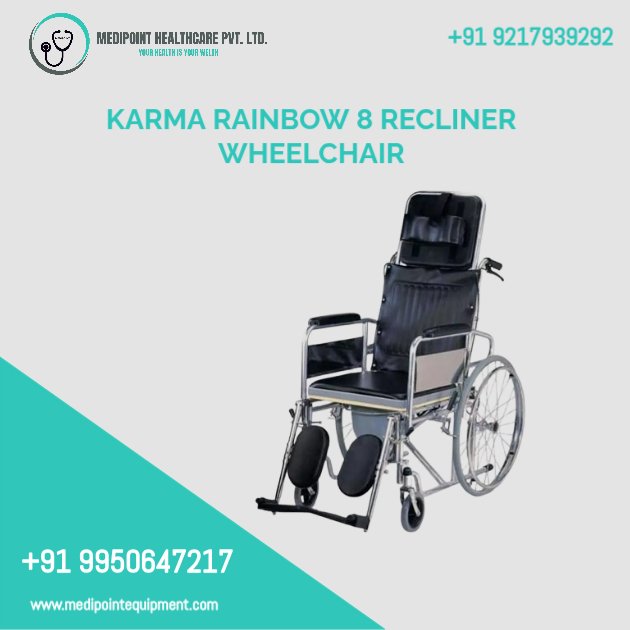 Karma Rainbow 8 Recliner Wheelchair for Rent